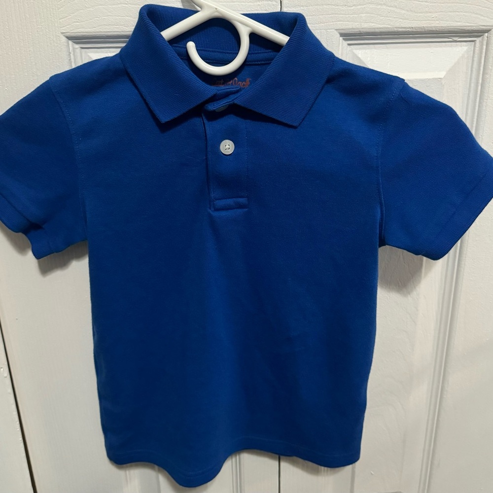 Cat Jack  polo blue shirt XS 4/5 and black same size bundle